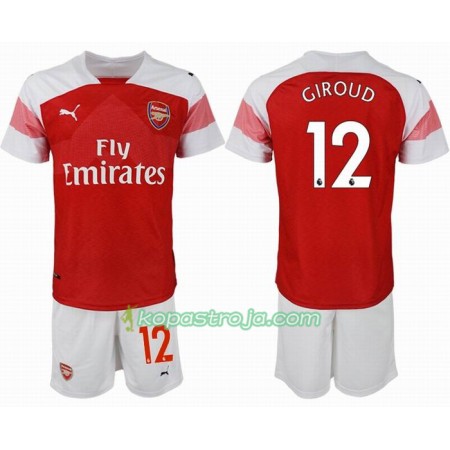 Billiga Fotbollströjor Arsenal GIROUD 12 Barn Hemma tröja 2018/19 Kortärmad